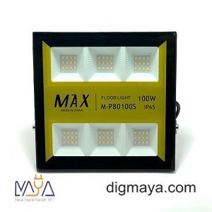 پرژکتور 100وات smd پنجره ای max