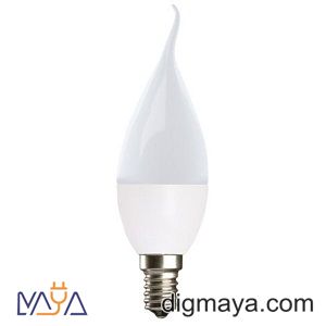 لامپ 7وات LED اشکی مات دیاذر