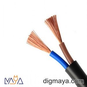 کابل برق دو در یک لوشان استاندارد 1*2